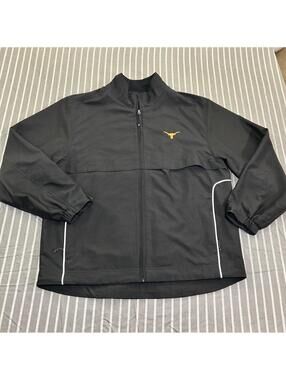 Cutter & Buck Black Texas Longhorns Primary Logo full zip Mens L